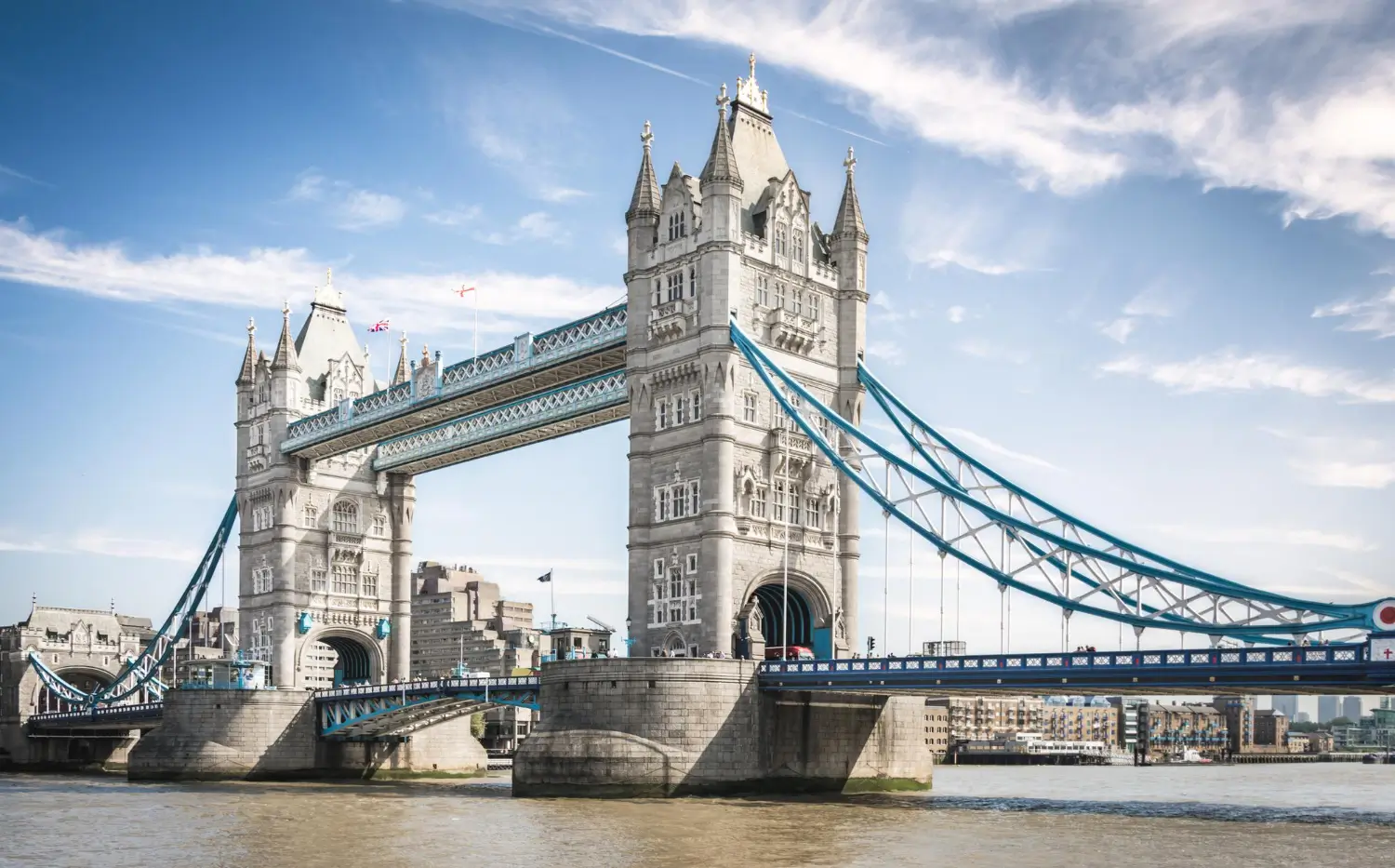 Tower Bridge spanning the River Thames